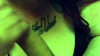 BBW slut daughter gags on deepthroat with daddy's sloppy cock.