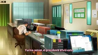 Teacher bound in hentai bondage leads to creampie in episode 1