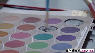 Jax Slayher and Joseline Kelly in a hardcore masterstroke scene