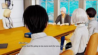 in my real desire 38, the anime hentai game unfolds with indian characters