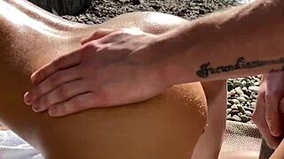 Spend A Vacation With My Girl Katty West On The Sea She Loves Sex With An Oily Body Falcon Al