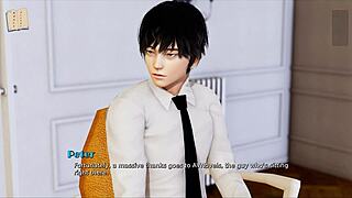 in my real desire 38, the anime hentai game unfolds with indian characters