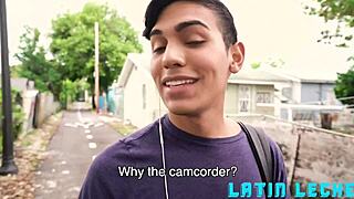 Can this latin boy refuse a sex service in the shower?