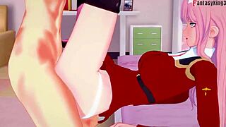 zero two fucks darling hard 😏