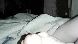 guy masturbates his cock until he cums hard