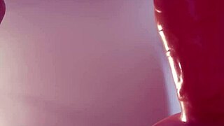 Machine fucks men's ass with anal toys and dildos.