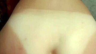 Hot brunette rides cock and gets anal creampie in tight ass.