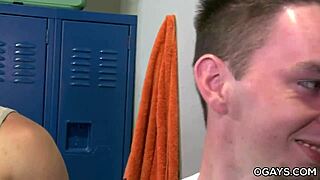 Twink guys enjoying a group gathering