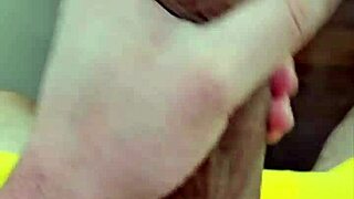 cute brazilian twink masturbating his big penis solo