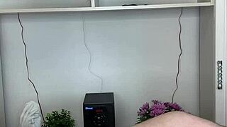 Russian Sexy Milf Waxes Hairy Dick Passionately