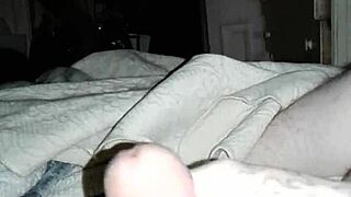 guy masturbates his cock until he cums hard