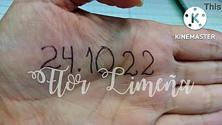 Peruvian Woman Plays with Dildo Alone at Work