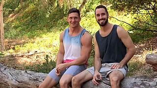 hector and joey suck cocks bareback in fantasy