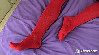 i love watching ari play with her toy