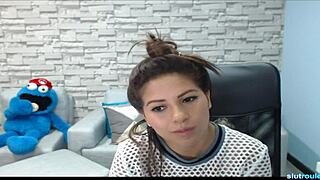 Niley Teasing With Her Huge Natural Tits On Webcam