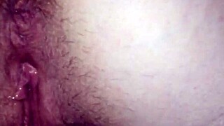 Pussy play bent over with fingering and masturbation. So hot! 😏