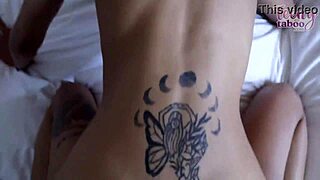 Reina Hart in bed for steamy creampie action?