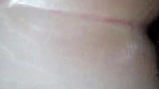 Hairy pussy meets huge BBC in homemade interracial fuck