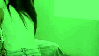 Tattooed Stepteen Scissoring Busty Milf!