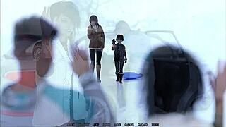 witness this amazing threesome with two hotties