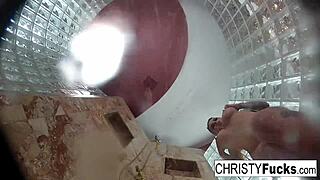 Shower bts fun with christy dahlia and ivan