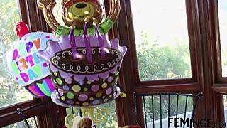 Feminge 4K - Stunning Step Sister Gets Ass Licked by Step Mother in Hot 3some