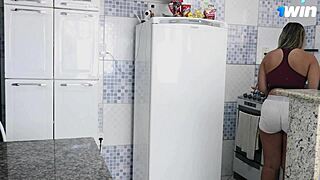 Caught Maid with Big Ass, Fucked Her