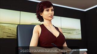 Milfy city game part 1 with perverted psychologist