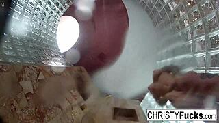 Shower bts fun with christy dahlia and ivan