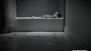 Bad petite 18+ blonde milf gets fucked hard by random guy with monster cock.