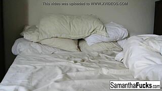 Samantha saint home movie morning fun with big tits masturbation