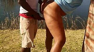 Lilpuddingbowls takes that big black cock deep