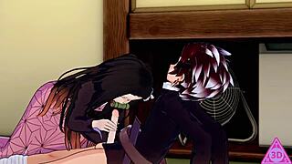 Koikatsu tanjiro nezuko demon slayer hentai videos have sex blowjob handjob and cumshot
