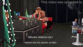 backstage fun with 3d hentai preview! 😜