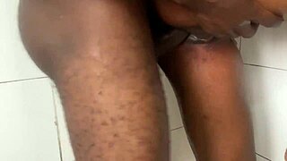 These Two Africans Fuck Best In Doggystyle With Small Tits And Ebony Ass