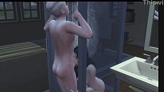 perra follando con su hermanastro in the sims 4, so hot
