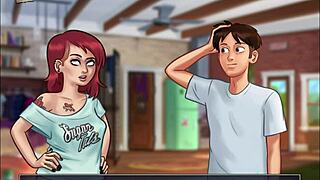 Summertime Saga Episode 64 with anime characters and big tits