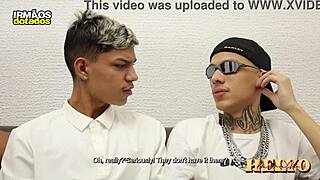 o vizinho fofoqueiro veio tirar onda comigo e com meu parceiro tivemos que mostrar pra ele os paus brasil levou dp no cuzinho