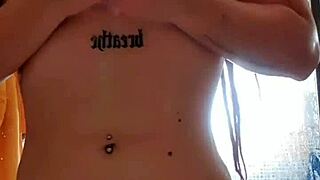 Masturbating under the shower to orgasm - unlimited sensation.