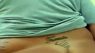 Guided session with ebony beauty