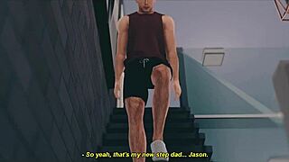 कैंपिंग वेडिंग कार्टून में स्टेप फैमिली डायनामिक्स सीखना