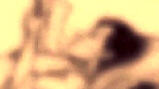 Classic vintage animation with retro cartoon characters in antique style