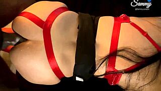 Amateur Latina Cumslut Tasting Her Ass From My Cock