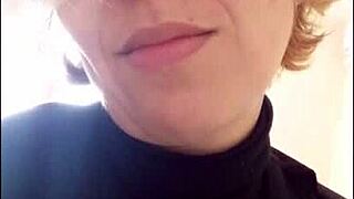 Stockings On Face Create Pig Nose Look