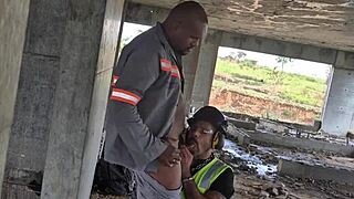 After everyone left, I watched the workers fuck shamelessly in the construction building