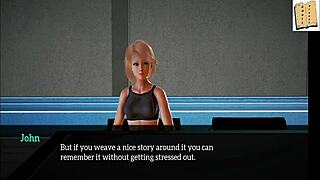 My new family game with blonde teen 😊