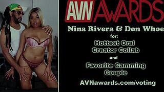 sexy puerto rican nina rivera give a sloppy blowjob under the table with her dick sucking lips don whoe