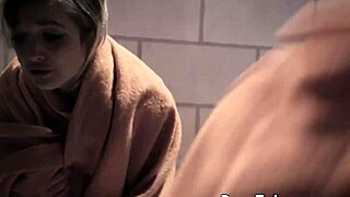 Babe Gets Facialized After Cocksucking