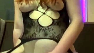 sexy cam girl rides dildo hard 😈