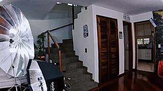 Behind The Scenes With Loira Luxx In Lingerie